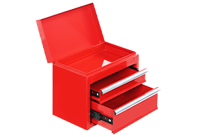 XR-122 Compact metal case