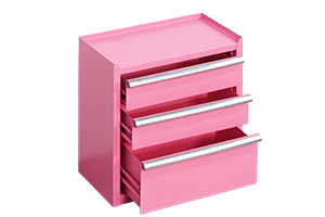 XR-136 Rose red tool box
