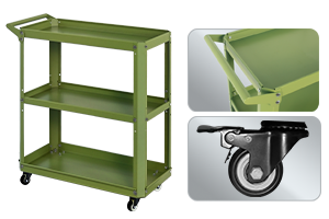 XR-703571X G Stainless tool trolley