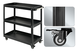 XR-773569BT Black mobile cabinet