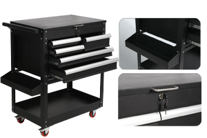 XR-7749104B Heavy duty black cabinet