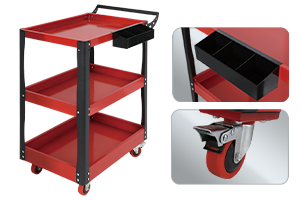 XR-R784678R Heavy duty red cabinet